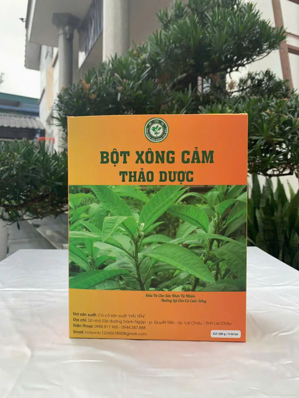 Bột xông cảm Thảo Dược Hộp 500g