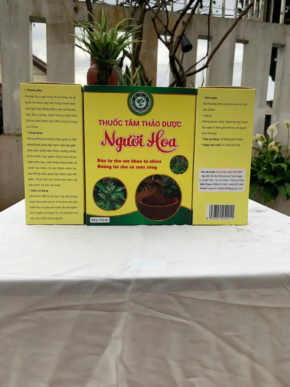 Thuốc tắm thảo dược Người Hoa