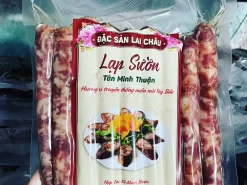 Lạp sườn Tân Minh Châu đặc sản Lai Châu